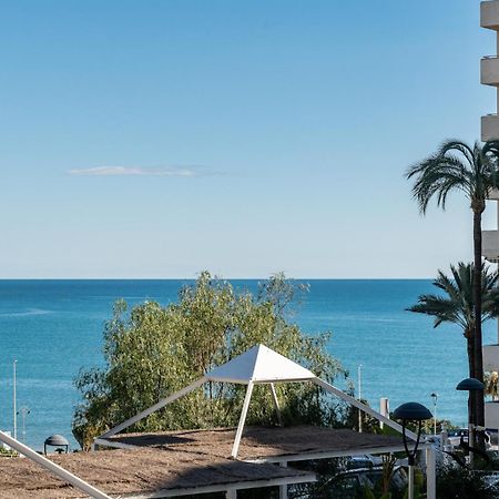 בנאלמדנה Seaview Beachfront Studio With Aqua Park & Balcony מראה חיצוני תמונה