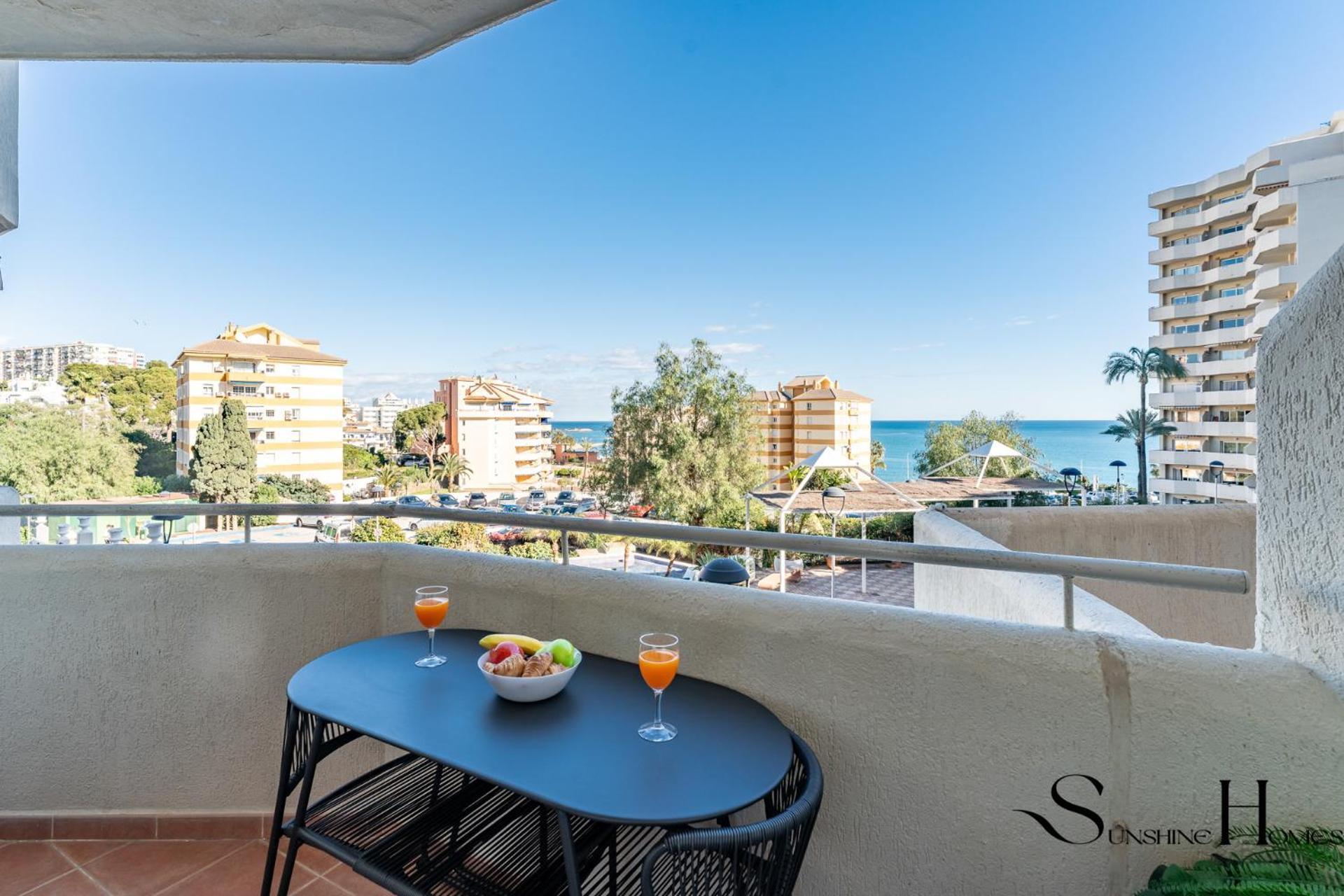 בנאלמדנה Seaview Beachfront Studio With Aqua Park & Balcony מראה חיצוני תמונה