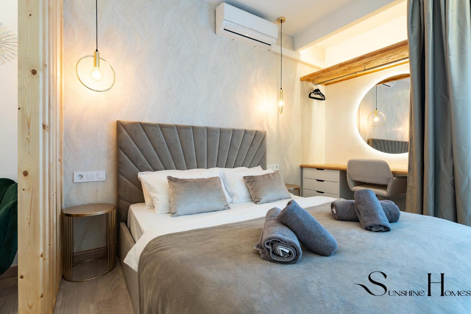 בנאלמדנה Seaview Beachfront Studio With Aqua Park & Balcony מראה חיצוני תמונה
