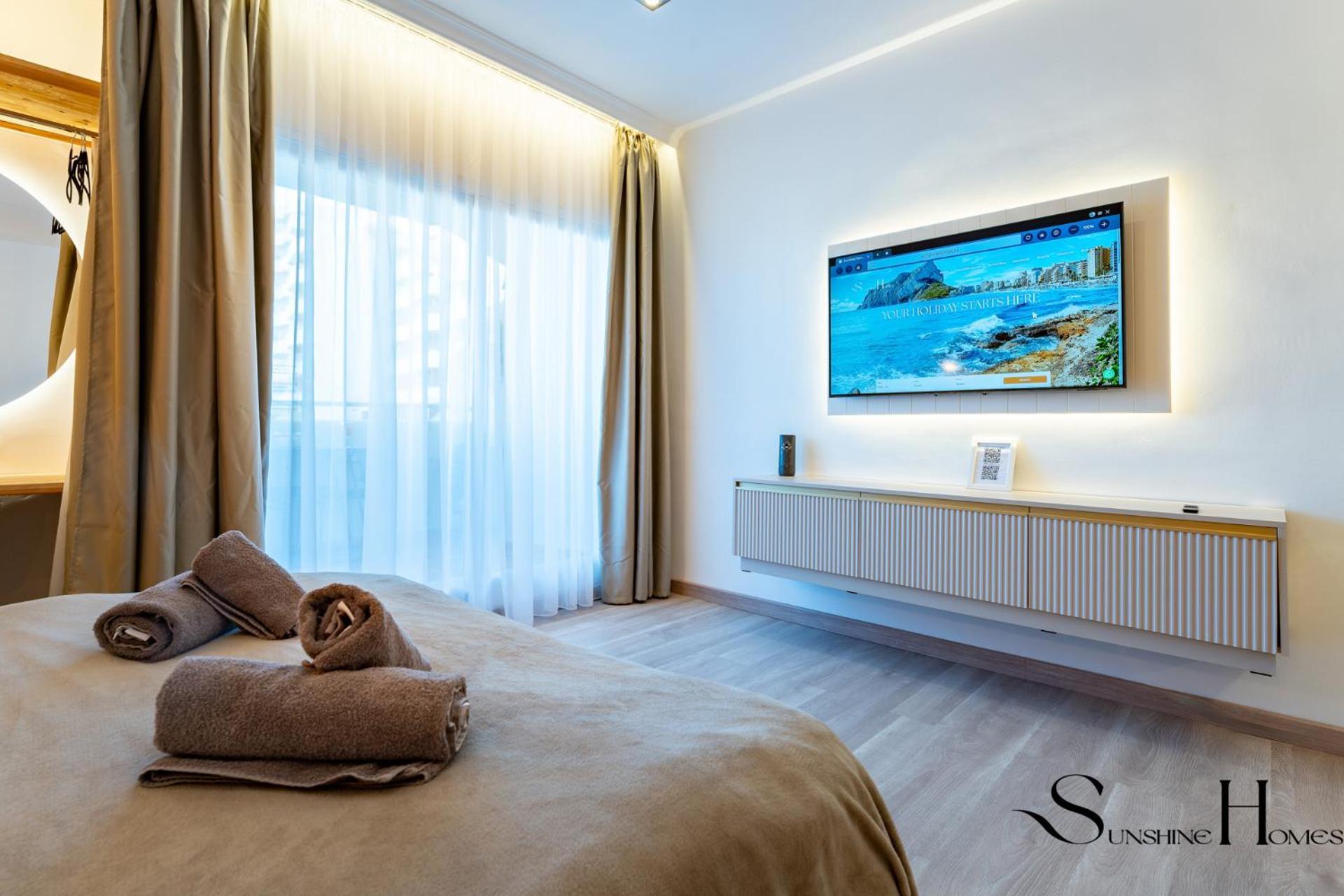 בנאלמדנה Seaview Beachfront Studio With Aqua Park & Balcony מראה חיצוני תמונה